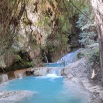 Paisaje natural de Pozas Azules